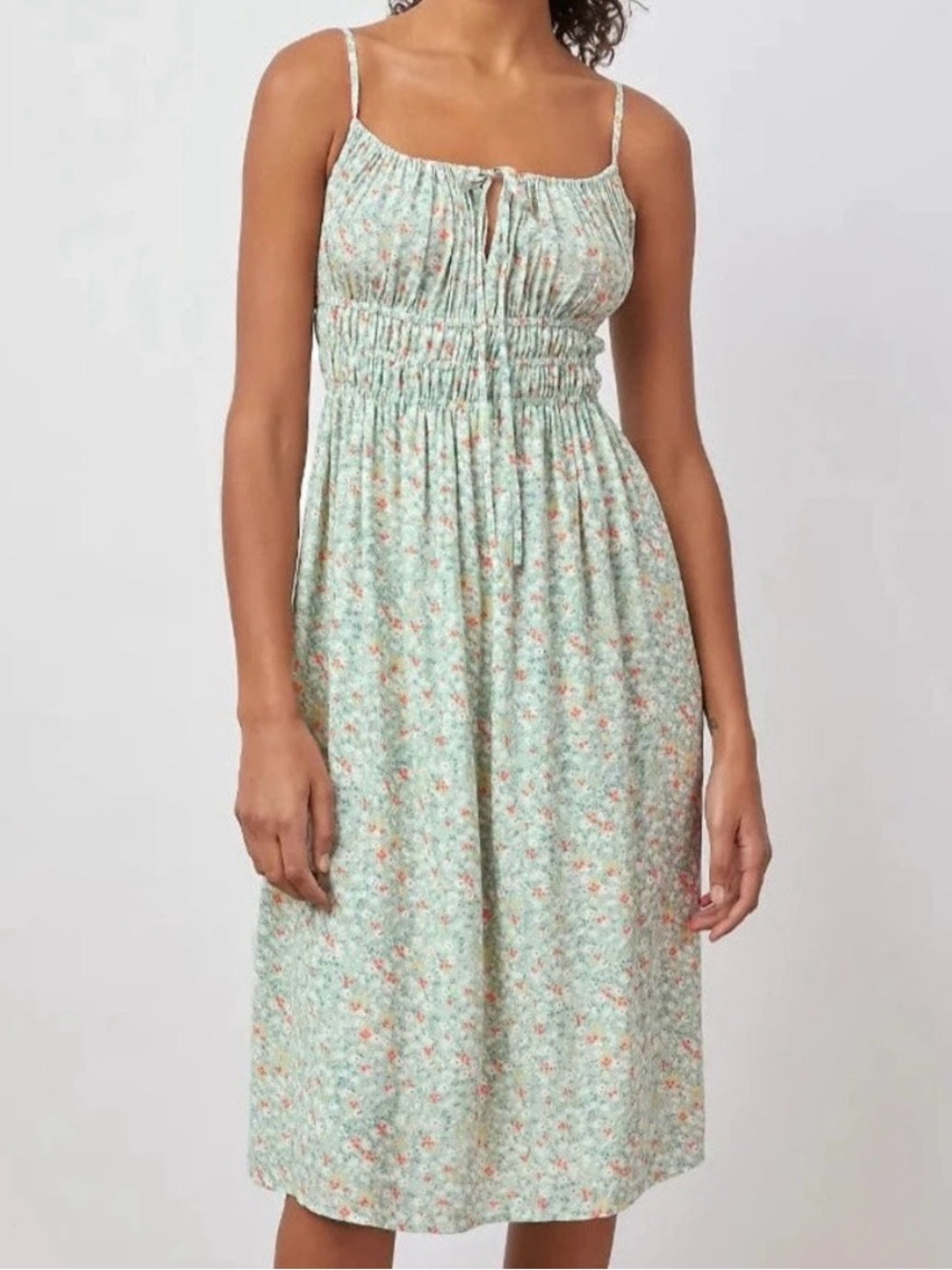 Rails Octavia Crepe Floral Midi Dress